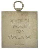 1932. "Magyar Athletikai Szövetség / BP. Ker. Ifj. Bajn. II. 1932 Távolugrás" jelzett Ag d...