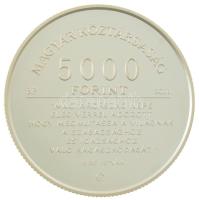 2011. 5000Ft Ag "Bibó István születésének 100. évfordulója" kapszulában, tanúsítvánnyal T:...