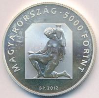 2012. 5000Ft Ag "Reményi József születésének 125. évfordulója" kapszulában, tanúsítvánnyal...