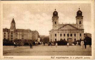 Debrecen, Református nagytemplom és a püspöki palota (EK)