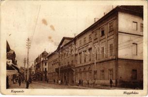 1927 Kaposvár, Megyeháza (kopott sarkak / worn corners)