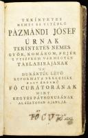 Márton, Stephanus [István]: Langii Colloquia. In usum scholarum. Editio III. Jaurini [Győr], 1798, T...