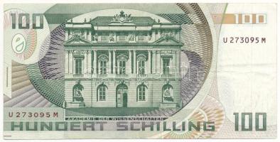 Ausztria 1984. 100Sch T:F tűlyuk Austria 1984. 100 Schilling C:F pin hole Krause P#150