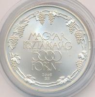 2008. 5000Ft Ag "Tokaji Történelmi Borvidék" kapszulában T:BU Adamo EM219