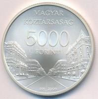 2009. 5000Ft Ag "Világörökségi helyszínek - Budapest" kapszulában T:BU Adamo EM223