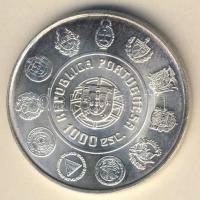 Portugália 2000. 1000Esc Ag "Ibero-Amerika" T:BU