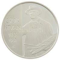 2015. 10.000Ft Ag "Csók István születésének 150. évfordulója" T:PP fo. Adamo EM290