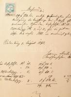 cca 1810-1900 A soproni Hartner kéményes, kéményseprő cég okmány hagyatéka. Egy évszázad története d...