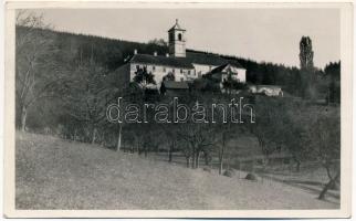 Szárhegy, Gyergyószárhegy, Giurgeu-Sarheghi, Lazarea; Ferenc Rendiek kolostora. Kiadja Krauss Jenő / Franciscan monastery