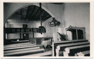 Magyarbikal, Bikal, Bicalatu (Kalotaszeg, Tara Calatei); Református templom, belső / Calvinist church, interior, photo