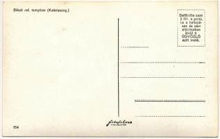 Magyarbikal, Bikal, Bicalatu (Kalotaszeg, Tara Calatei); Református templom, belső / Calvinist churc...