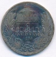 1895KB 1K Ag "Ferenc József" T:F patina
Adamo K5