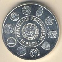 Portugália 2003. 10€ Ag "Nautica" T:BU
