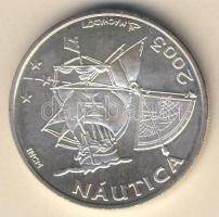 Portugália 2003. 10&#8364; Ag "Nautica" T:BU