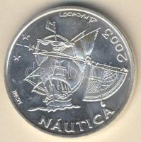 Portugália 2003. 10&#8364; Ag "Nautica" T:BU