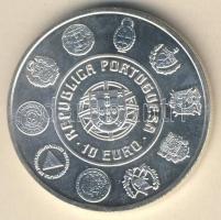 Portugália 2003. 10€ Ag "Nautica" T:BU
