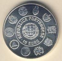 Portugália 2003. 10€ Ag "Nautica" T:BU