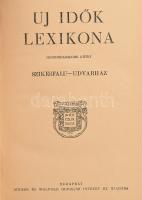 Új idők lexikona I.-XXIV. kötet. Komplett!, Bp., 1936-42, Singer és Wolfner Irodalmi intézet, Egység...