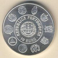 Portugália 2003. 10€ Ag "Nautica" T:BU