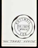 Künstler machen Fahnen für Rottweil (Művészek zászlót készítenek Rottweil városának). Stadtfest Rott...