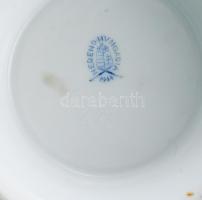 Herendi Viktória mintás kínáló, kiszélesedő peremrésszel, jelzéssel, hibátlan, d: 20,5 cm, m: 14 cm