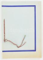 1992 Krónikás ének a BM Híradástechnikai Szolgálat titkárságáról. Humoros belső kiadvány, zsinórfűzé...