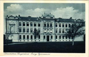 Felsőlövő, Oberschützen; Evangélikus gimnázium / Lutheran school / Gymnasium