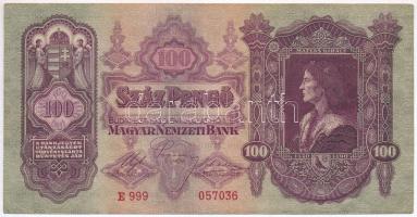 1930. 100P magas "E 999" sorozatszámmal T:F Adamo P17