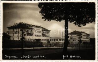 1936 Sopron, Lövér szállók. Bokor photo (EK)