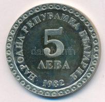 Bulgária 1982. 5L Cu-Ni "Vladimir Dimitrov festő születésének 100. évfordulója" T:AU (PP) ...