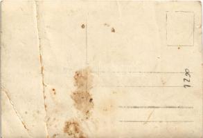 Katonák eskütétele / WWI Austro-Hungarian K.u.K. military, soldiers' oath. photo (vágott / cut)