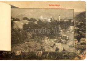 1912 Selmecbánya, Schemnitz, Banská Stiavnica; Látkép a paradicsom-heggyel. Grohmann kiadása 918. hi...