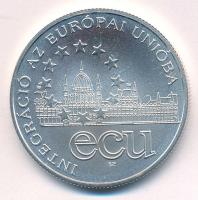 1995. 1000Ft Ag "Integráció az EU-ba - ECU" kapszulában T:BU Adamo EM145