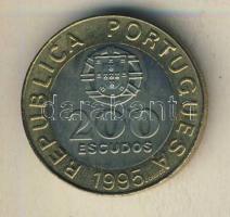 Portugália 1995. 200Esc "50 éves az ENSZ" T:1/2+
