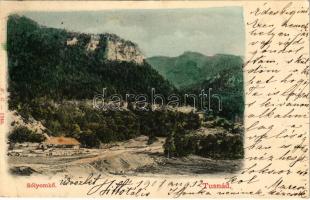 1901 Tusnád-fürdő, Baile Tusnad; Sólyomkő / Piatra Soimilor / Falkenstein (EK)