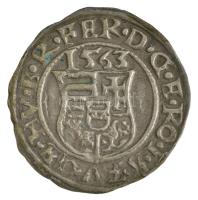 1563K-B Denár Ag "I. Ferdinánd" (0,64g) T:XF patina Hungary 1563K-B Denar Ag "Ferdinand I" (0,64g) C:XF patina Huszár: 936., Unger II.: 748.a