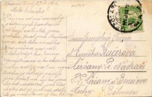 1916 Mezőlaborc, Medzilaborce; Első világháború után hősök temetője / after WWI, military hero soldi...