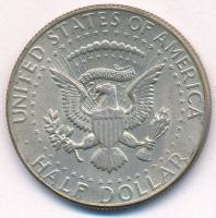 Amerikai Egyesült Államok 1967. 1/2$ Ag "Kennedy" T:AU patina USA 1967. 1/2 Dollar Ag &quo...