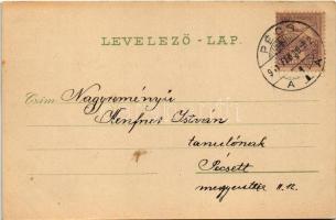 1901 Pécs, Székesegyház. Özv. Tausz Vilmosné kiadása (EK)