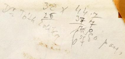 Kokas Ignác (1926-2009): Váli táj. Akvarell, papír, jelezve jobbra lent, hátoldalán Kokas Ignác sajá...