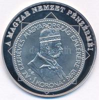 DN "A magyar nemzet pénzérméi - Honfoglalás Milleniumi emlékpénz 896-1896" Ag emlékérem, t...