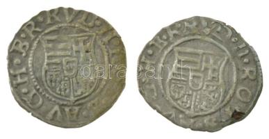 1582K-B Denár Ag "Rudolf" (0,47g) + 1583K-B Denár Ag "Rudolf" (0,58g) T:XF patin...