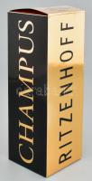 Ritzenhoff Champus luxury pezsgős pohár, Seymour Chwast 1999-es mintatervével díszítve. Bemutató füz...