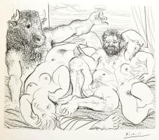 Suite Vollard: Picasso. Madrid 1996. Kiadói papírkötésben