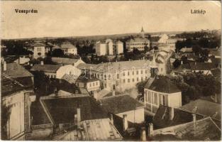 1918 Veszprém, látkép (EK)