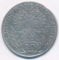 Csehország / történelmi tartomány 1769EvS-AS 20kr Ag "Mária Terézia" (6,36g) T:VF Bohemia ...