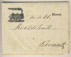 1859 Vasúti fuvarlevél / Railway bill of freight