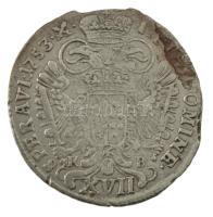 1753K-B 17kr Ag Lotharingiai Ferenc (5,07g) T:VG Hungary 1753K-B 17 Kreuzer Ag Franz von Lothringen (5,07g) C:VG Huszár: 1803.; Unger III.: 1291.b