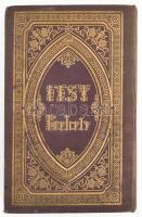 Pészachi imakönyv. Prága, 1875. Kiadói aranyozott egészvászon kötésben