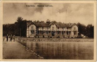 Keszthely, Balaton szálloda. Náday Ignác és fia kiadása (EK)